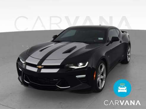 2018 Chevy Chevrolet Camaro SS Coupe 2D coupe Black - FINANCE ONLINE... for sale in Zanesville, OH