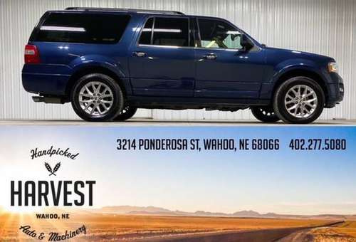 2015 Ford Expedition EL - Small Town & Family Owned! Excellent... for sale in Wahoo, NE