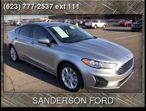 2020 Ford Fusion SE Silver - - by dealer - vehicle for sale in Glendale, AZ