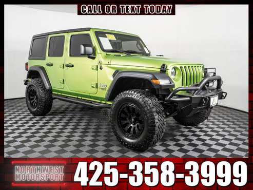 *SALE* Lifted 2018 *Jeep Wrangler* Unlimited Sport 4x4 - cars &... for sale in Everett, WA