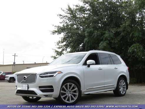 *2016 VOLVO XC90 T6 INSCRIPTION* 1 OWNER/LEATHER/NAV/SUNROOF/LOADED!!! for sale in Tyler, TX