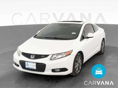 2012 Honda Civic Si Coupe 2D coupe White - FINANCE ONLINE - cars &... for sale in Fort Worth, TX