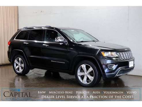 Classy 4x4 SUV! 2014 Grand Cherokee Limited! - - by for sale in Eau Claire, MN