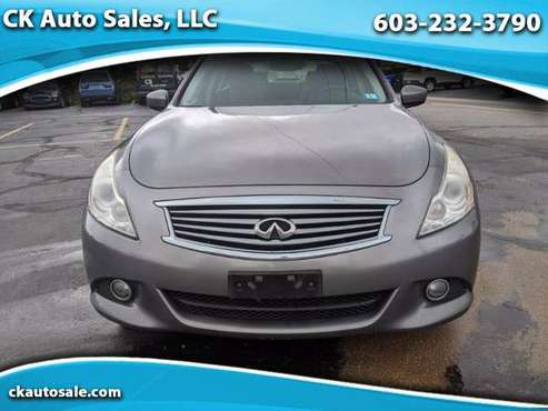 2012 Infiniti G Sedan 25x AWD - cars & trucks - by dealer - vehicle... for sale in Manchester, NH