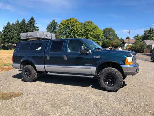 1999 F250 Crew Cab 4x4 7.3 Diesel Low Miles for sale in Portland, OR