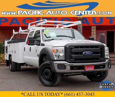 2015 Ford F-450 F450 DRW Crew Cab XL Utility Truck RWD 36013 - cars for sale in Fontana, CA