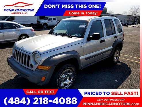 2005 Jeep Liberty Sport 4WDSUV 4 WDSUV 4-WDSUV PRICED TO SELL! for sale in Allentown, PA