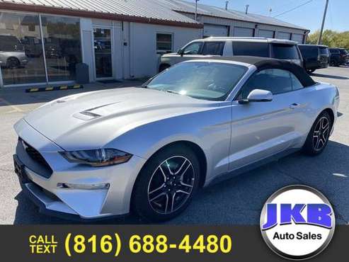 2019 Ford Mustang EcoBoost Premium Convertible 2D - cars & trucks -... for sale in Harrisonville, MO