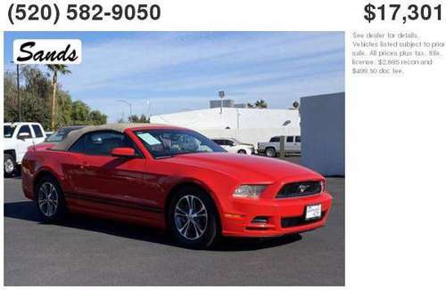 2014 Ford Mustang **Call/Text - Make Offer** - cars & trucks - by... for sale in Glendale, AZ