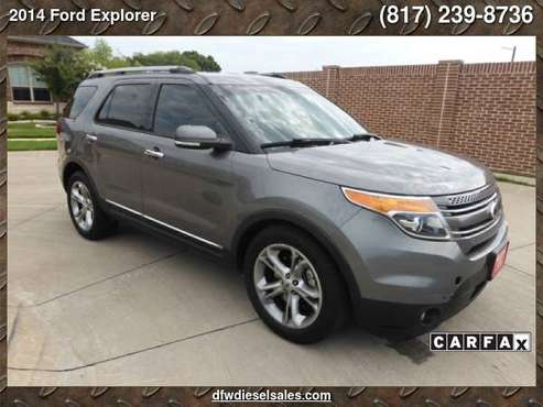 2014 Ford Explorer FWD 4dr Limited GRAY LEATHER ALLOYS SUPER NICE... for sale in Lewisville, TX