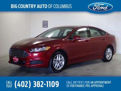 2015 Ford Fusion 4dr Sdn SE FWD - cars & trucks - by dealer -... for sale in Columbus, NE