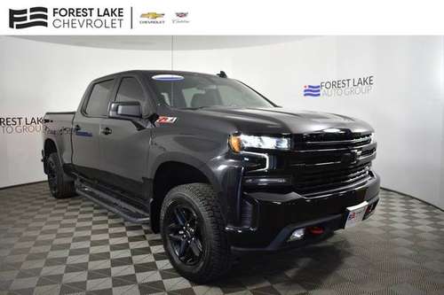2019 Chevrolet Silverado 1500 4x4 4WD Chevy Truck LT Trail Boss Crew for sale in Forest Lake, MN