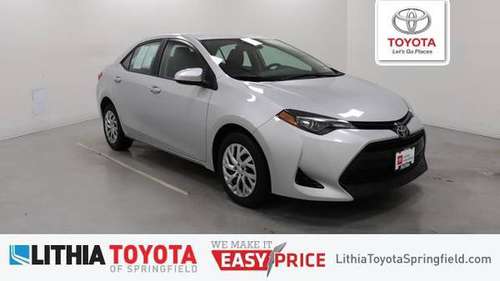 2019 Toyota Corolla Certified LE CVT Sedan - cars & trucks - by... for sale in Springfield, OR