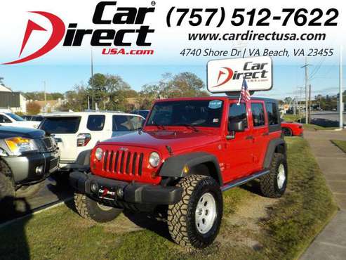 2010 Jeep Wrangler Unlimited UNLIMITED SPORT 4X4, ONE OWNER, HARD... for sale in Virginia Beach, VA