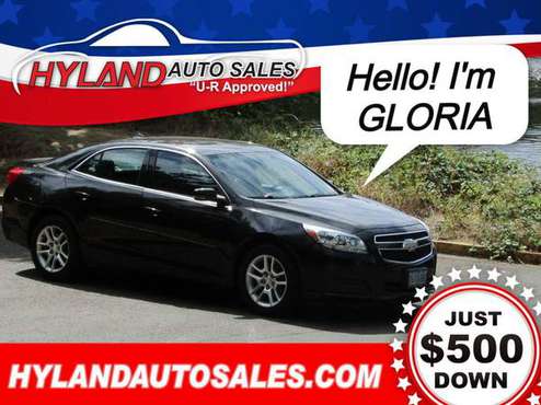 2013 CHEVROLET MALIBU *ONLY $500 DOWN DRIVES IT HOME @ HYLAND AUTO 👍 for sale in Springfield, OR