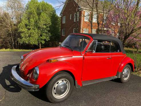 1978 VW Beetle Convertible for sale in Charlottesville, VA