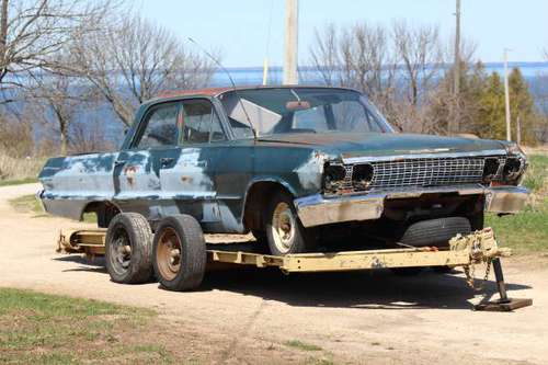 63 Chevy BelAir 600 OBO for sale in STURGEON BAY, WI