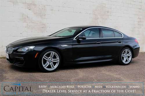 13 BMW 650xi xDrive Gran Coupe! 445HP Turbo V8, All-Wheel Drive! for sale in Eau Claire, WI