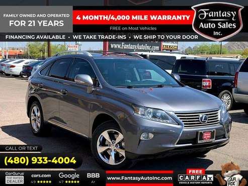 2013 Lexus RX 350 FWD FOR ONLY 357/mo! - - by dealer for sale in Phoenix, AZ