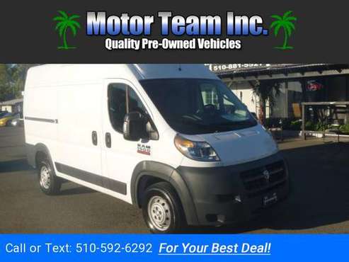 2018 RAM Promaster 1500 High Roof Tradesman 136-in. WB White GOOD OR for sale in Hayward, CA