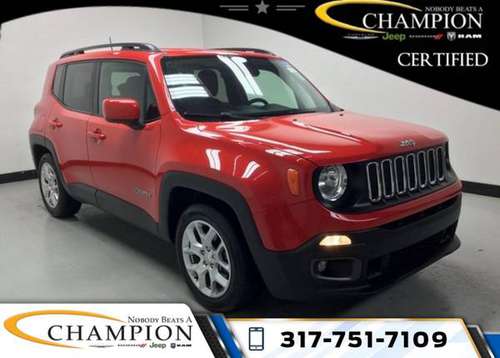 2018 Jeep Renegade FWD 4D Sport Utility / SUV Latitude - cars &... for sale in Indianapolis, IN