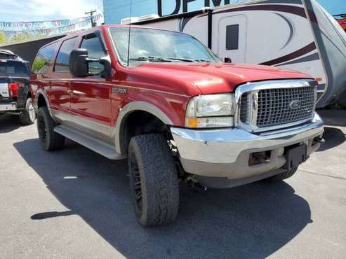 2001 Ford Excursion Limited 4WD 4dr SUV 7 3 turbo diesel - cars & for sale in Kirtland AFB, NM