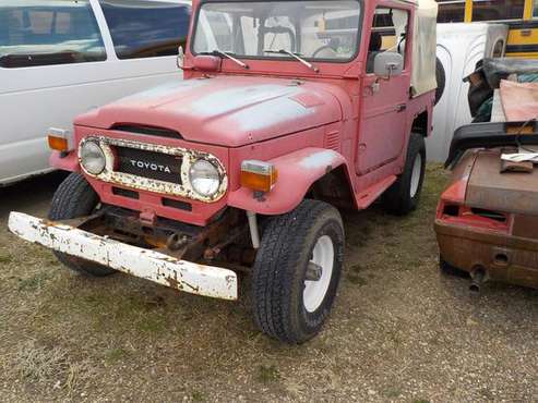1977 Red Toyota FJ 40 - cars & trucks - by owner - vehicle... for sale in colo springs, CO