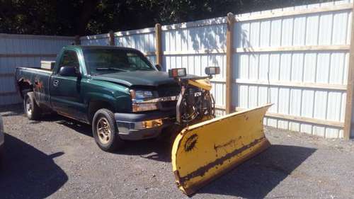03 CHEVY 4X4 FISHER MM PLOW for sale in Chadwicks, NY