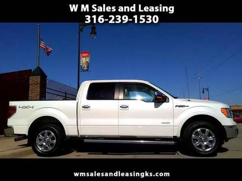 2013 Ford F-150 Lariat SuperCrew 5.5-ft. Bed 4WD - cars & trucks -... for sale in Wichita, KS