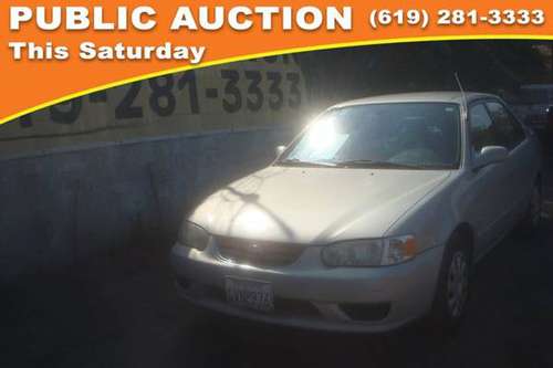 2002 Toyota Corolla Public Auction Opening Bid - cars & trucks - by... for sale in Mission Valley, CA