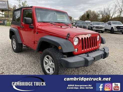 2014 Jeep Wrangler Sport - cars & trucks - by dealer - vehicle... for sale in Cambridge, PA