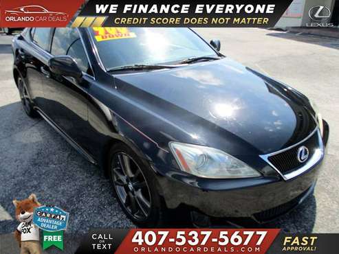 2008 Lexus IS 250 LS $900 DOWN DRIVE TODAY NO CREDIT CHECK for sale in Maitland, FL
