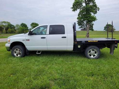 Dodge 2500 HD Flatbed with bale spears for sale in Lawrence, MO