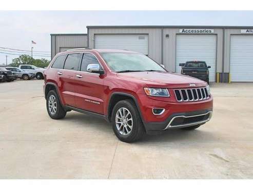 2014 Jeep Grand Cherokee Limited (Deep Cherry Red Crystal Pearlcoat) for sale in Chandler, OK