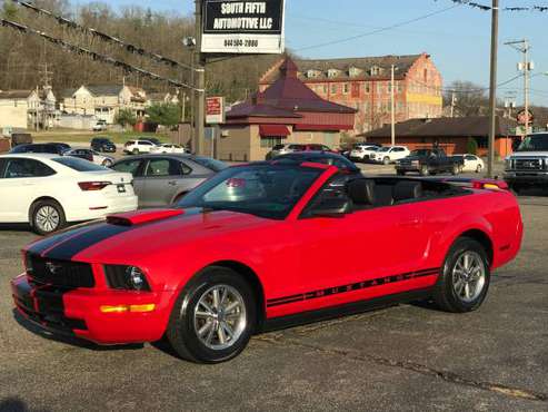 2005 Ford Mustang Convertible 5 Speed - cars & trucks - by dealer -... for sale in Marietta, WV