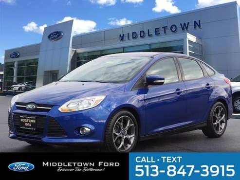 2014 Ford Focus SE - cars & trucks - by dealer - vehicle automotive... for sale in Middletown, OH