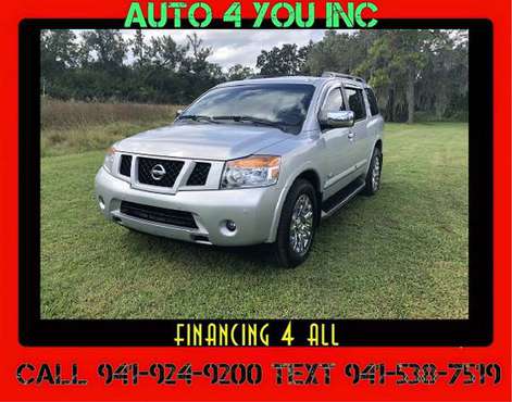 Nissan Armada ~ $2995 Down & You Drive + Free Warranty ~ Auto 4 You for sale in Sarasota, FL