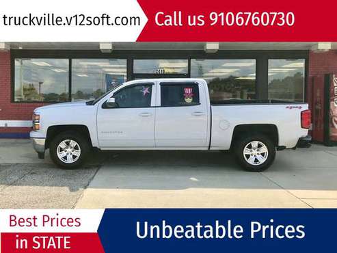 2015 Chevrolet Silverado 1500 Crew Cab LT Pickup 4D 6 1/2 ft - cars... for sale in Cumberland, NC