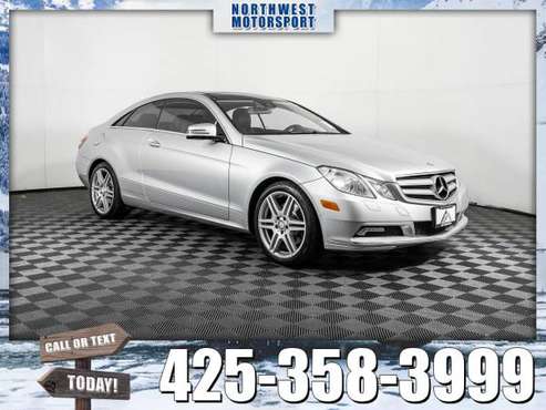 2011 *Mercedes-Benz E350* RWD - cars & trucks - by dealer - vehicle... for sale in Everett, WA