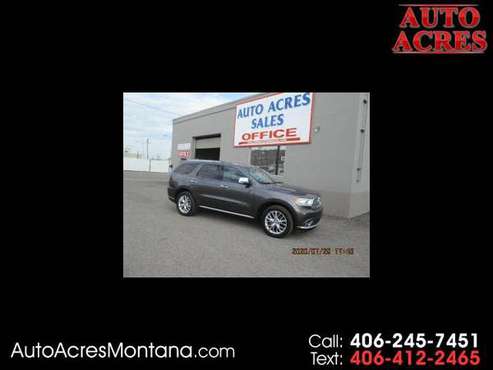 2014 Dodge Durango AWD 4dr Citadel - cars & trucks - by dealer -... for sale in Billings, MT