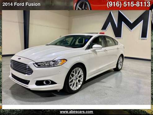 2014 FORD FUSION TITANIUM FWD - cars & trucks - by dealer - vehicle... for sale in Sacramento , CA