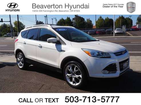 2014 Ford Escape Titanium - cars & trucks - by dealer - vehicle... for sale in Beaverton, OR