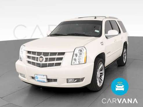 2014 Caddy Cadillac Escalade Premium Sport Utility 4D suv White - -... for sale in Knoxville, TN