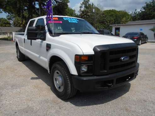 2008 Ford Super Duty F-350 SRW 2WD Crew Cab Long Bed 6 4 Diesel for sale in New Port Richey , FL