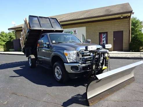 2011 Ford Super Duty F-350 SRW 4WD Reg Cab XLT DUMP TRUCK WITH... for sale in Kingston, NH