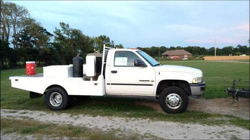 Welding Truck. 2002 Dodge Ram 3500 C&C. Only 66,000 Miles! One owner for sale in Rocky Comfort, ND