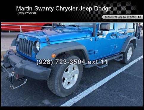 2015 Jeep Wrangler Unlimited Sport - cars & trucks - by dealer -... for sale in KINGMAN, AZ