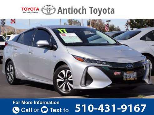 2017 Toyota Prius Prime hatchback - - by dealer for sale in Antioch, CA