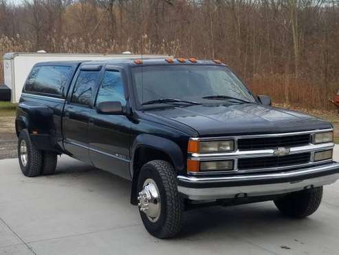 1996 CHEVY 3500 4X4 CREW 7.4 - cars & trucks - by owner - vehicle... for sale in casco, MI