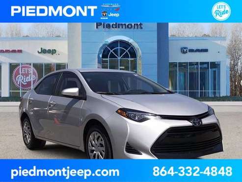 2019 Toyota Corolla Silver Priced to Go! - - by for sale in Anderson, SC